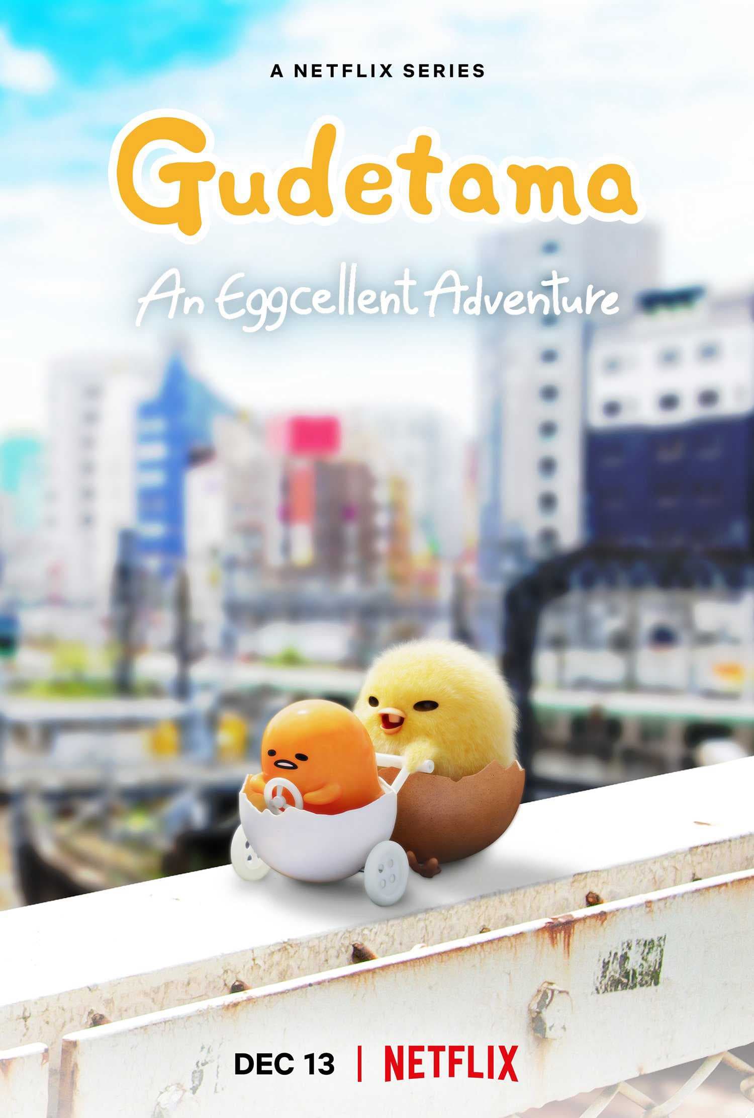 Poster phim Gudetama: Cuộc Phiêu Lưu Của Quả Trứng Lười