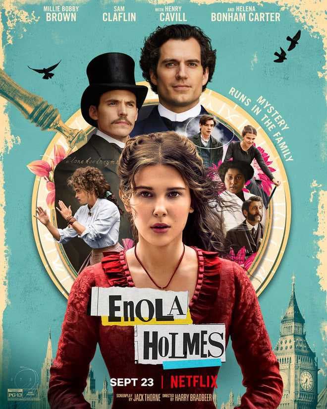 Poster phim Nữ Thần Thám Enola Holmes
