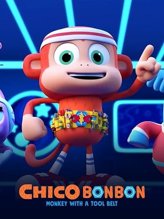 Poster phim Chico Bon Bon: Chú Khỉ Và Thắt Lưng Đồ Nghề (Phần 3)