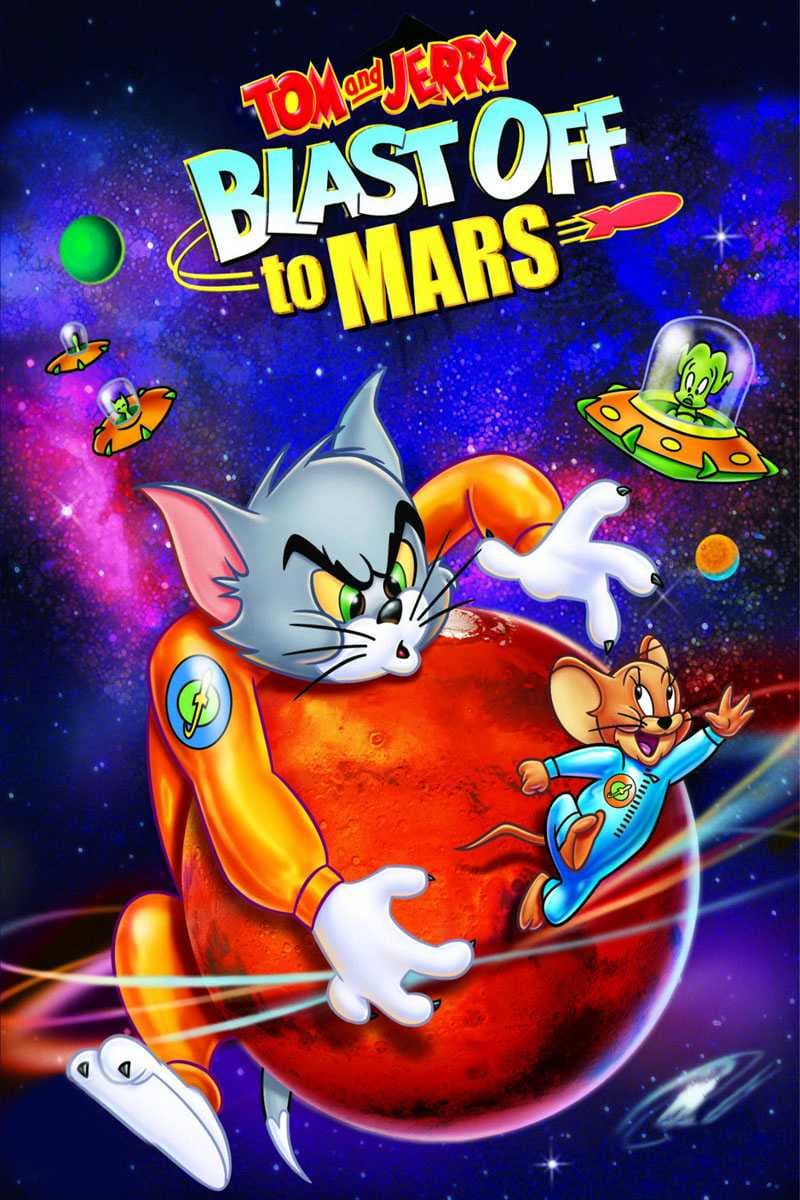 Poster phim Tom Và Jerry Bay Đến Sao Hỏa