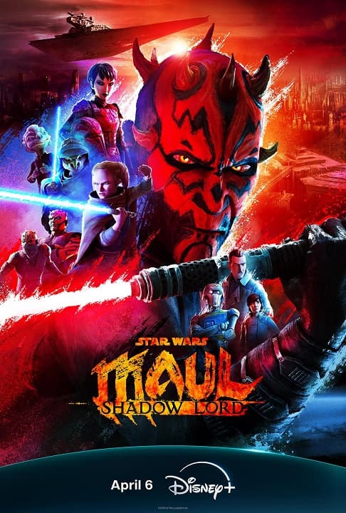 Poster phim Chiến Tranh Giữa Các Vì Sao: Maul – Chúa Tể Bóng Tối
