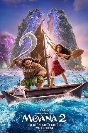 Poster phim Hành Trình Của Moana 2