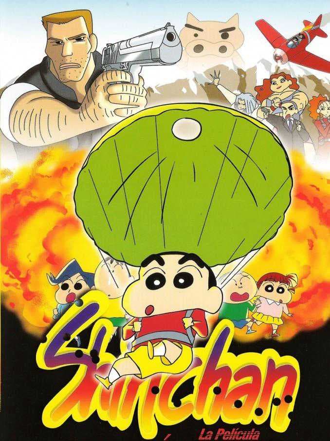 Poster phim Crayon Shin-chan : Chiến Tranh Chớp Nhoáng ! Phi Vụ Bí Mật Của "Móng Lợn"