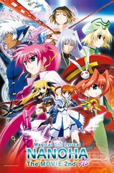 Poster phim Mahou Shoujo Lyrical Nanoha: The Movie 2Nd A's