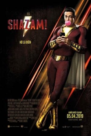 Poster phim Siêu Anh Hùng Shazam