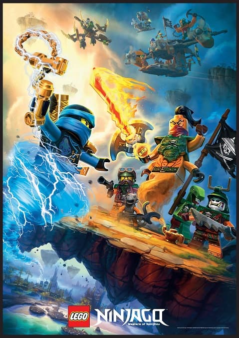 Poster phim LEGO Ninjago: Bí Mật Cơn Lốc Ninjago (Phần 6)