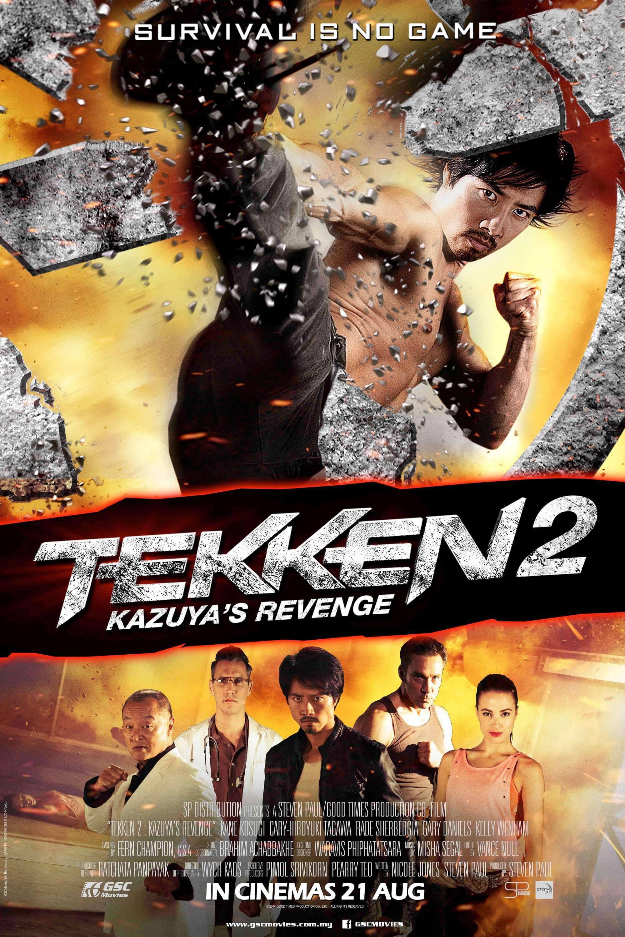 Poster phim Thiết Quyền 2: Sự Trả Thù Của Kazuya