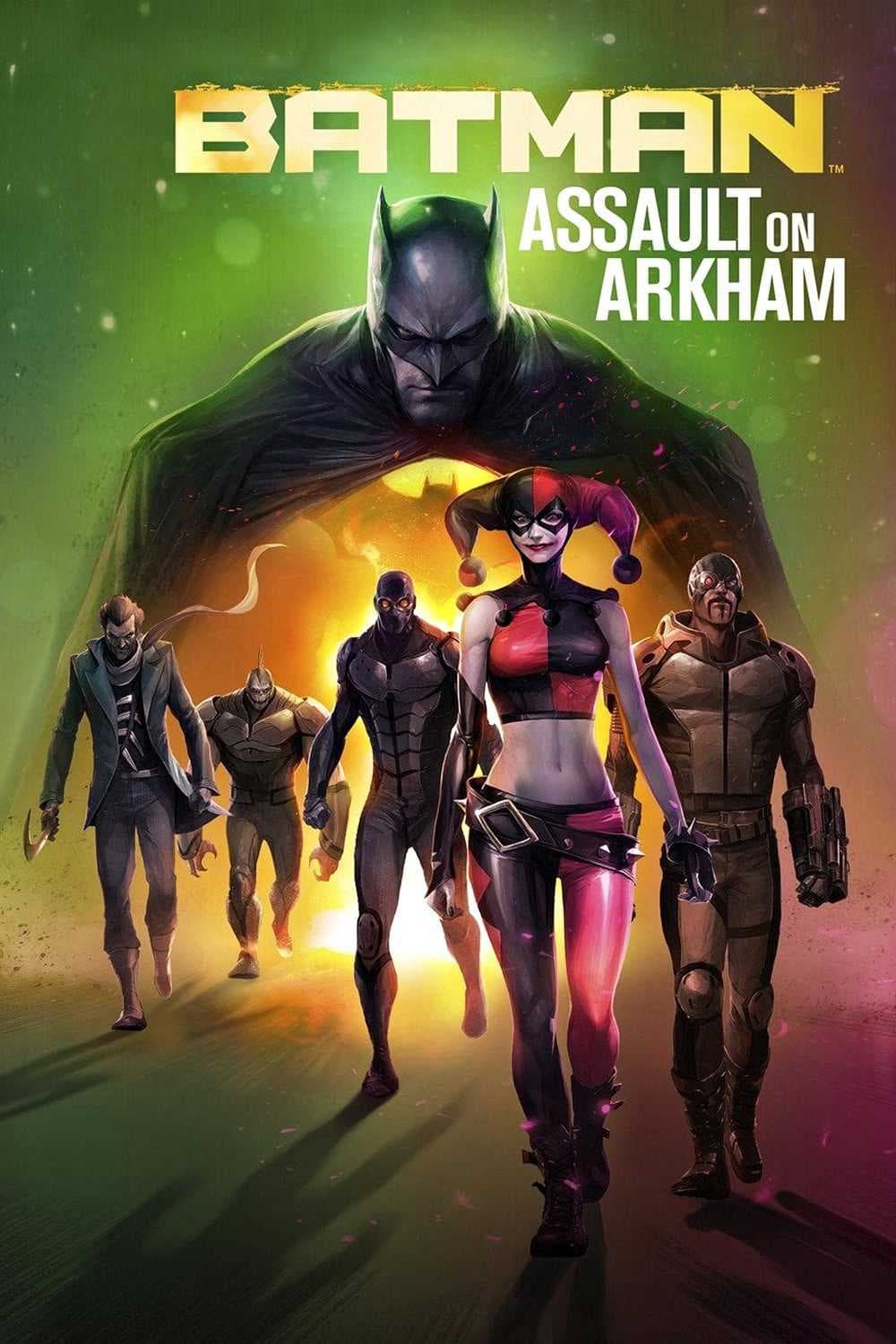 Poster phim Batman: Arkham Thất Thủ