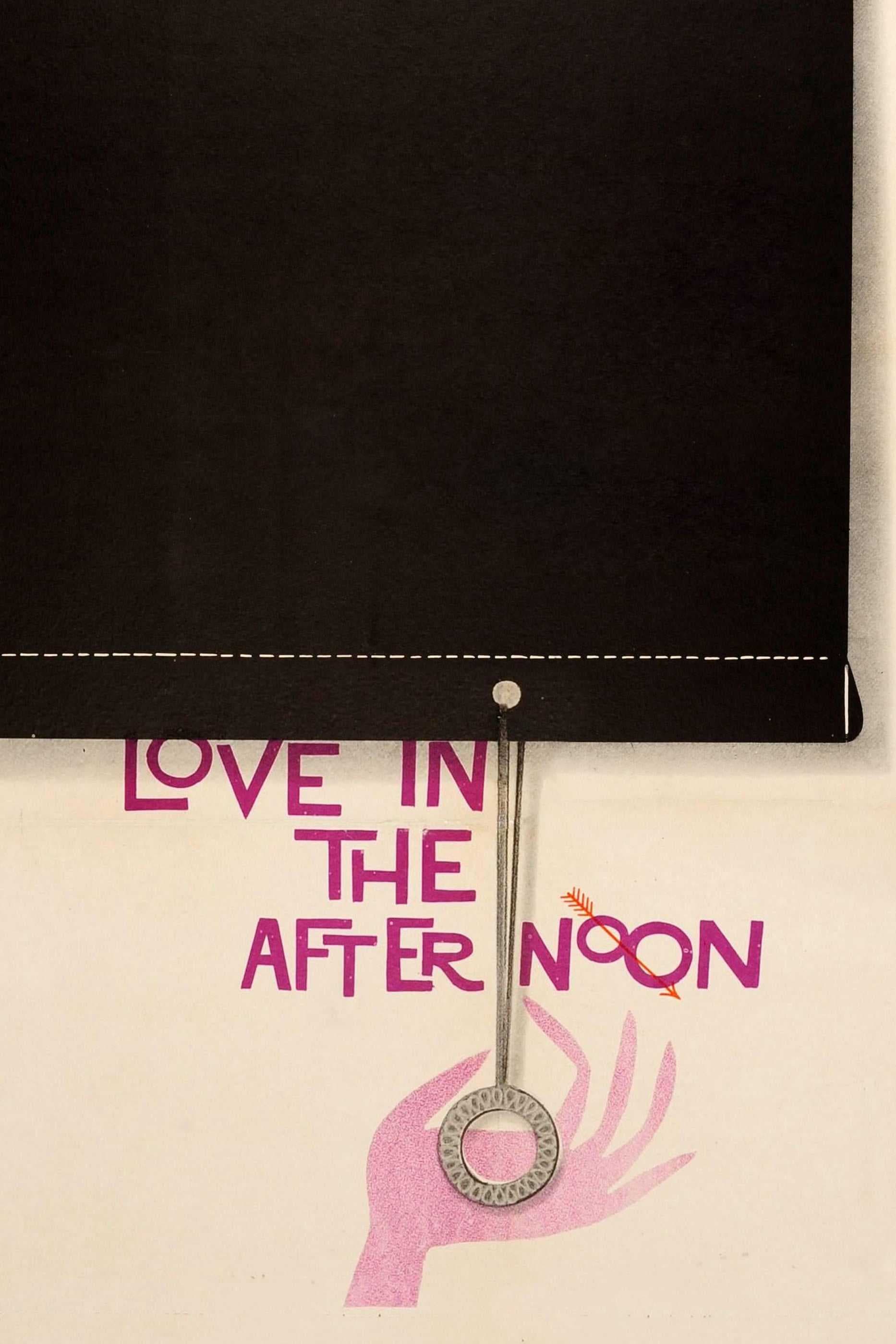 Poster phim Love In The Afternoon