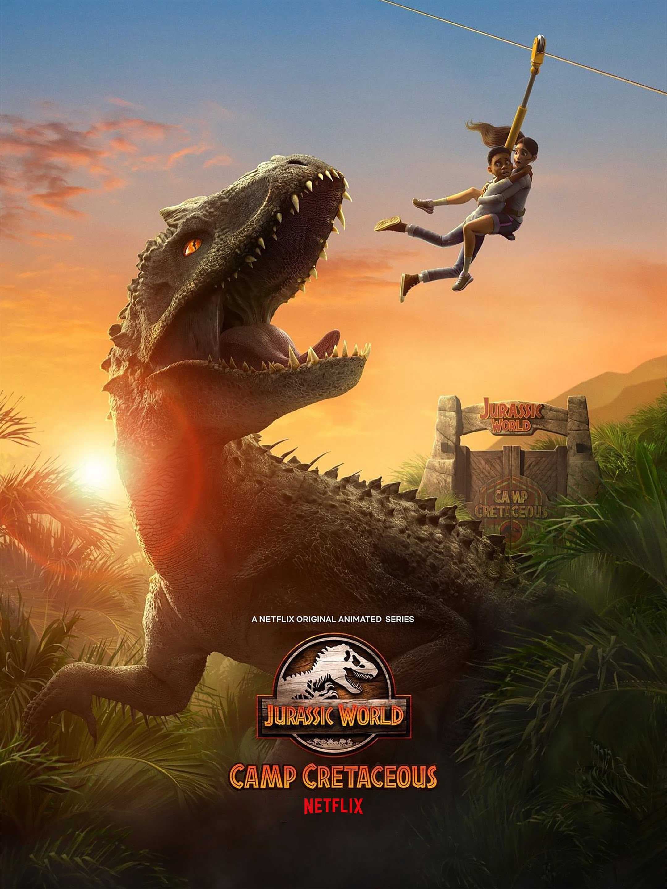 Poster phim Thế Giới Khủng Long: Trại Kỷ Phấn Trắng (Phần 1)