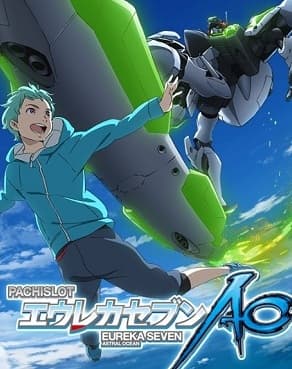 Poster phim Eureka Seven AO: One More Time - Lord Don't Slow Me Down