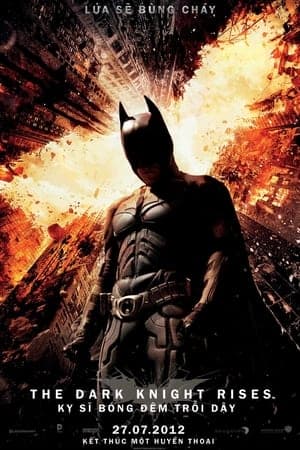 Poster phim Batman 3: Kỵ Sĩ Bóng Đêm Trỗi Dậy