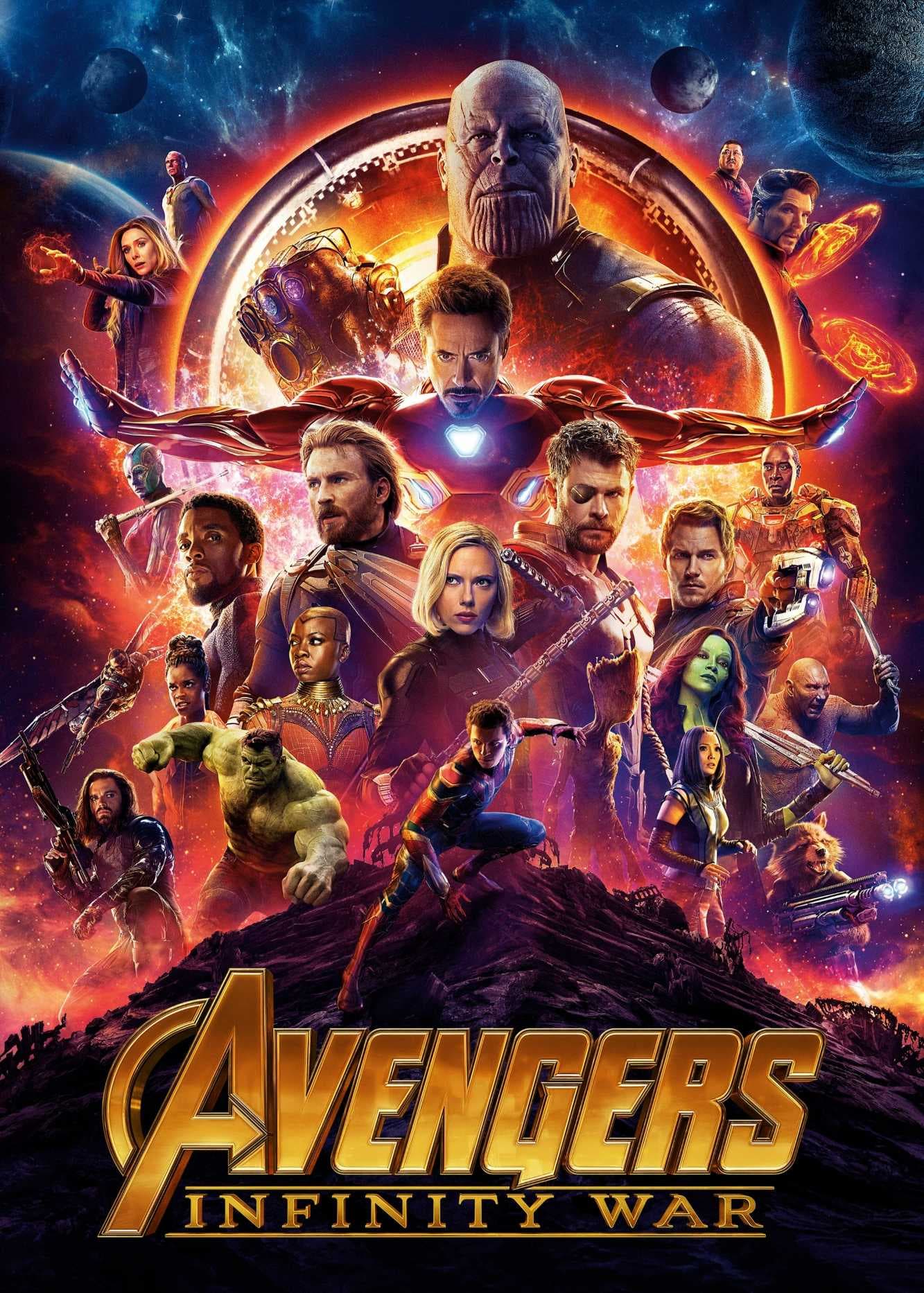 Poster phim Avengers: Cuộc Chiến Vô Cực