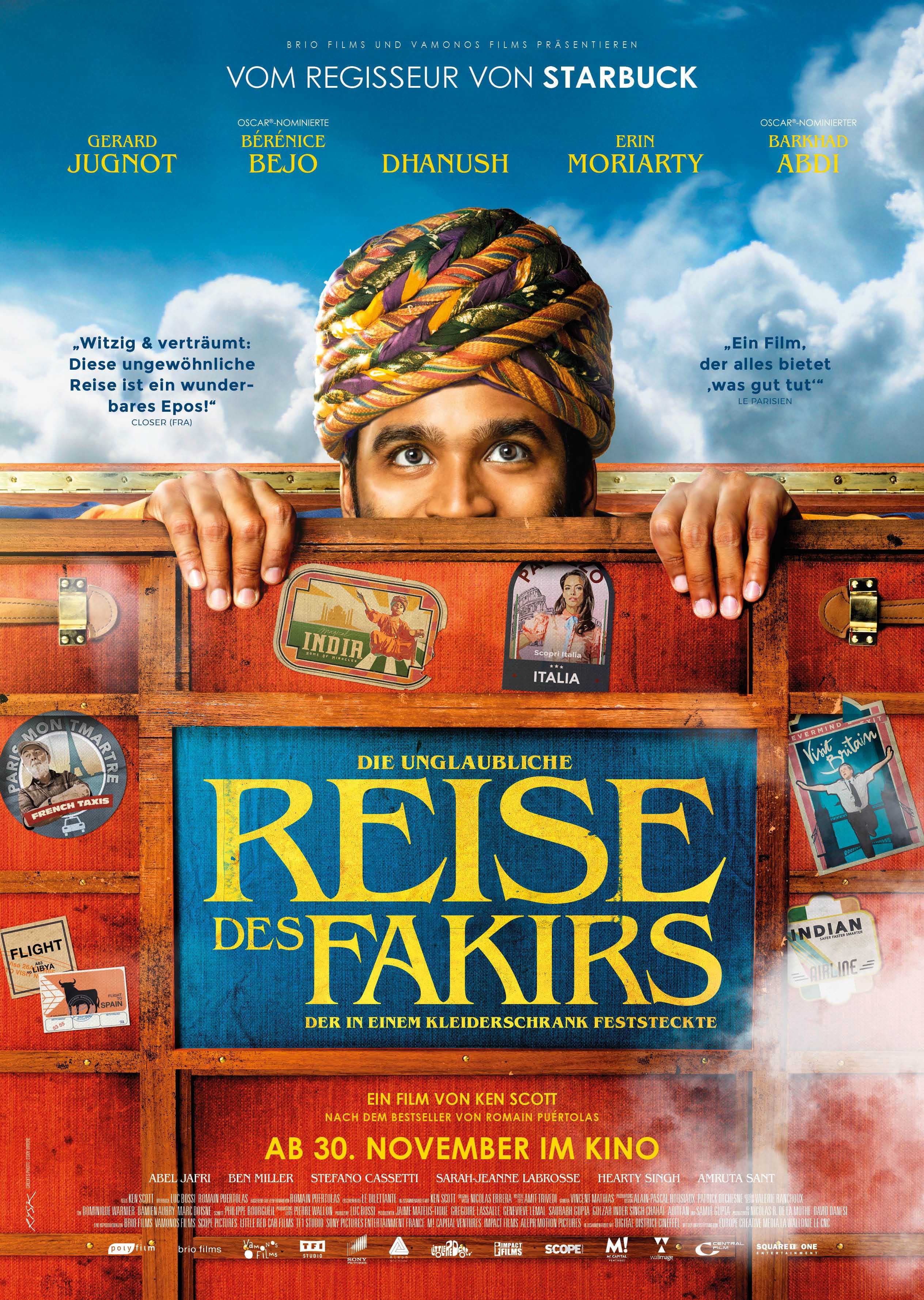 Poster phim Hành Trình Phi Thường Của Fakir