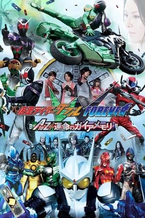 Poster phim Kamen Rider W Forever: A To Z/Unmei No Gaia Memory