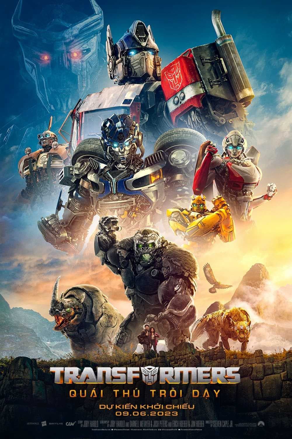 Poster phim Robot Đại Chiến 6: Quái Thú Trỗi Dậy