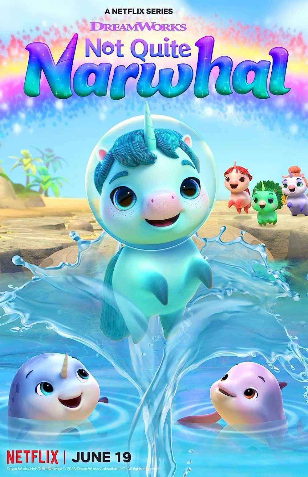 Poster phim Chú Kỳ Lân Nơi Biển Cả