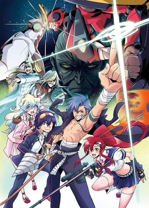 Poster phim Tengen Toppa Gurren Lagann Movie 2: Lagann-hen