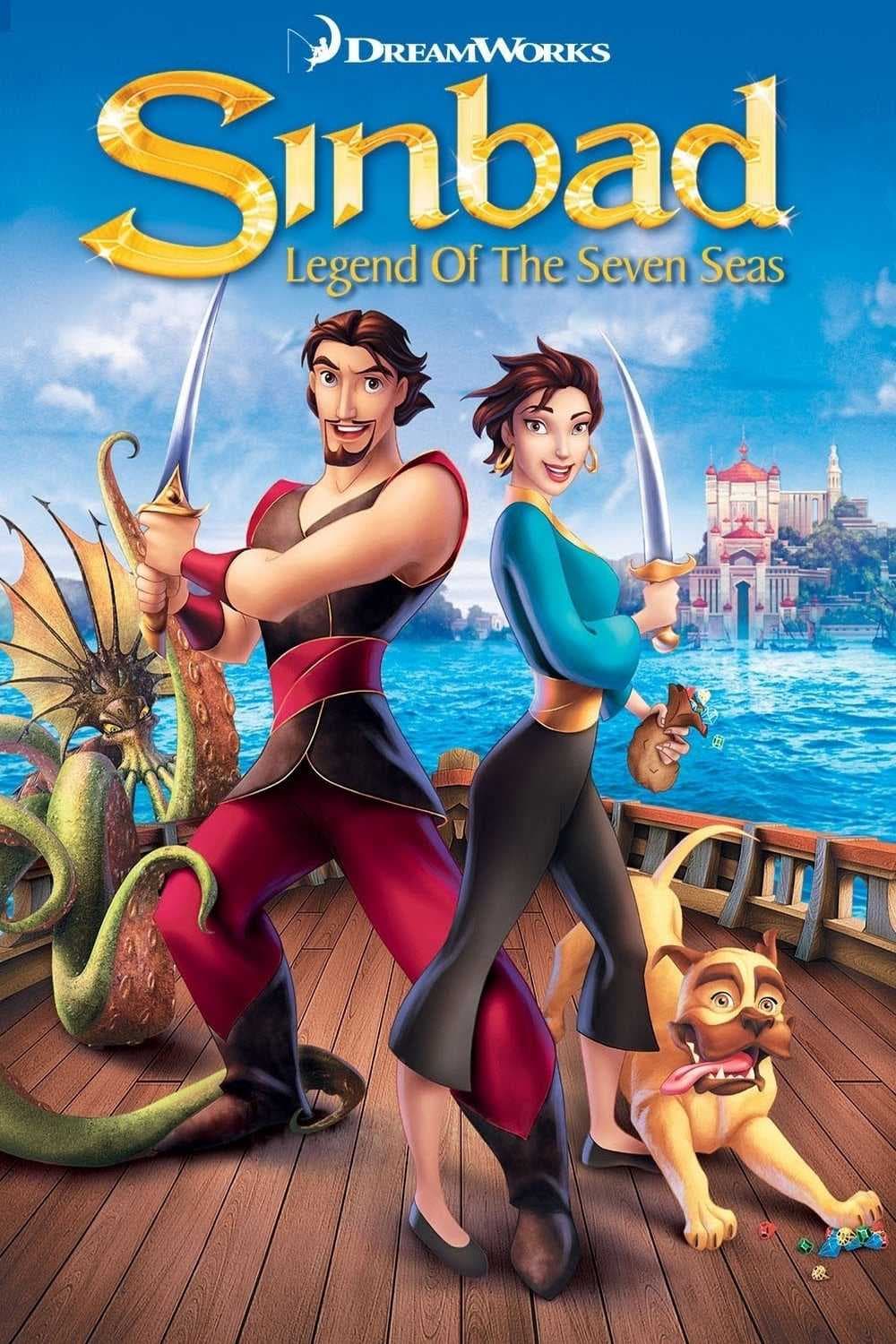 Poster phim Sinbad: Huyền Thoại Bảy Đại Dương