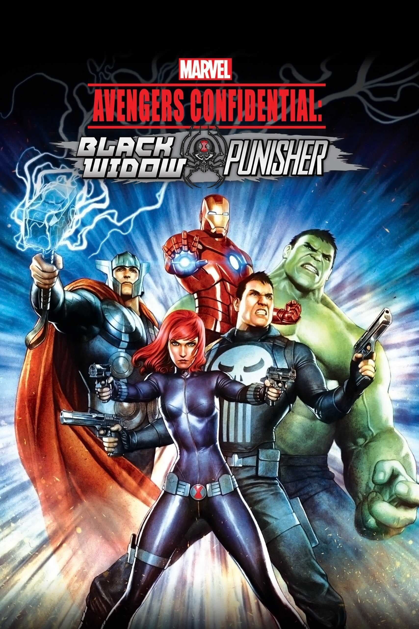 Poster phim Biệt Đội Siêu Anh Hùng Bí Mật: Black Widow Và Punisher