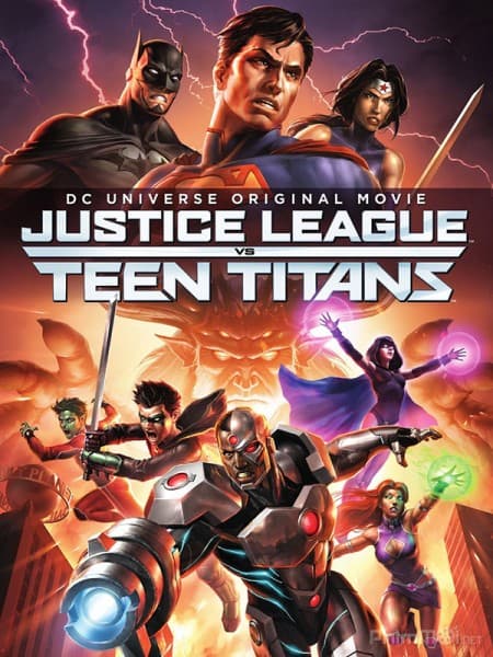 Poster phim Liên Minh Công Lý Đại Chiến Biệt Đội Titan