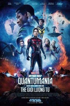 Poster phim Người Kiến Và Chiến Binh Ong: Thế Giới Lượng Tử