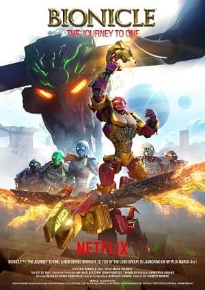 Poster phim LEGO Bionicle: Hành Trình Huyền Thoại (Phần 1)