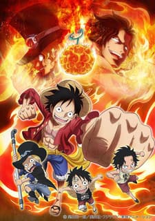 Poster phim One Piece: Episode Of Sabo - 3 Kyoudai No Kizuna Kiseki No Saikai To Uketsugareru Ishi