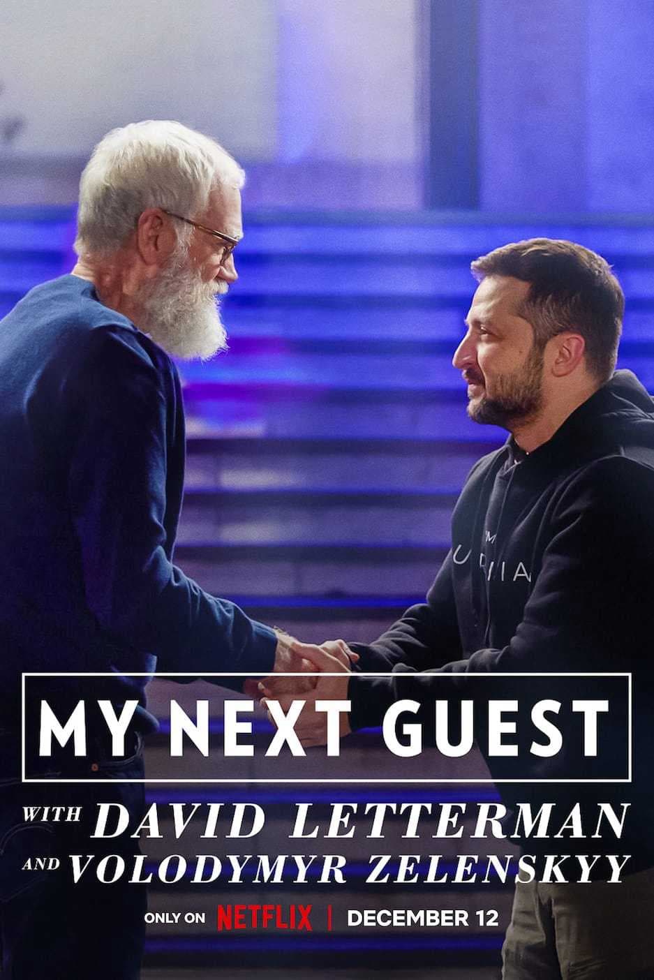 Poster phim David Letterman: Vị Khách Tiếp Theo Là Volodymyr Zelenskyy