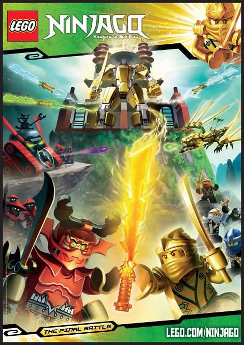 Poster phim LEGO Ninjago: Bí Mật Cơn Lốc Ninjago (Phần 2)