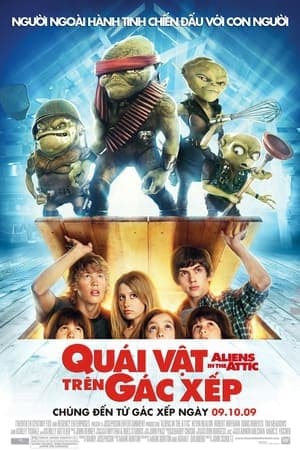 Poster phim Quái Vật Trên Gác Xếp