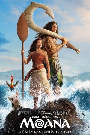Poster phim Hành Trình Của Moana (Bản Live Action)