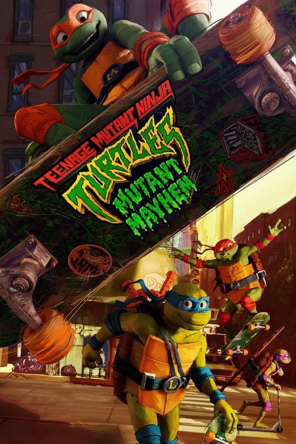 Poster phim Ninja Rùa: Hỗn Loạn Tuổi Dậy Thì