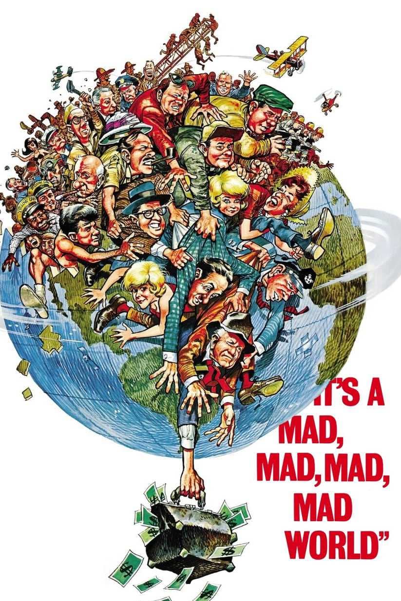 Poster phim It's A Mad, Mad, Mad, Mad World