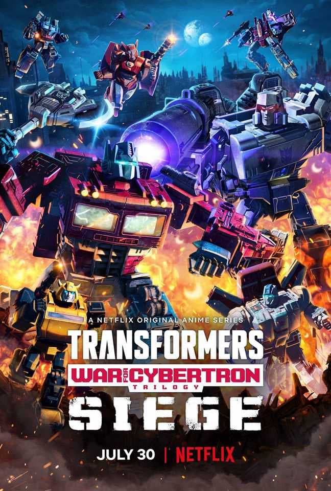 Poster phim Transformers: Chiến Tranh Cybertron: Cuộc Vây Hãm (Phần 1)