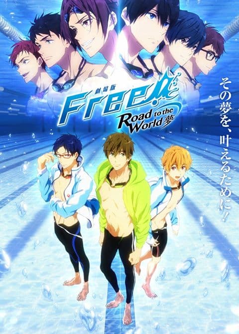 Poster phim Free! Movie 3: Road To The World - Yume