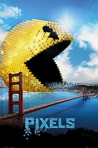 Poster phim Đại Chiến Pixels