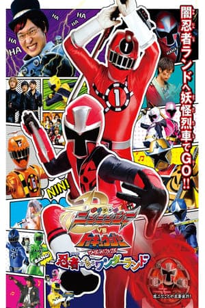 Poster phim Shuriken Sentai Ninninger Vs Toqger The Movie: Ninja In Wonderland
