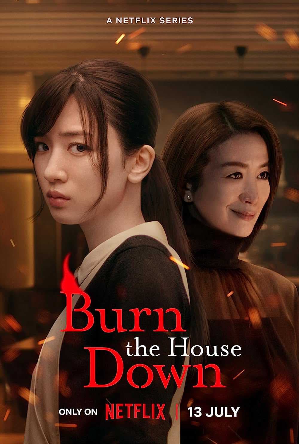 Poster phim Nhà Mitarai Trong Biển Lửa