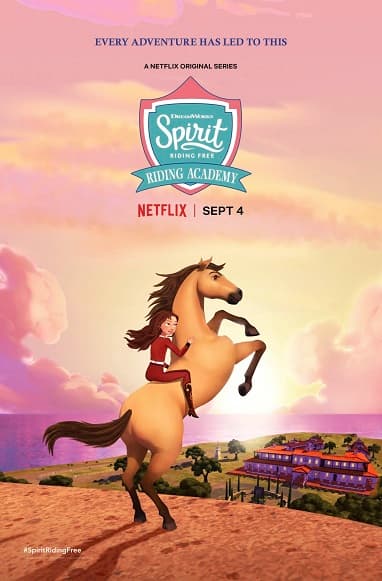 Poster phim Chú Ngựa Spirit: Tự Do Rong Ruổi - Trường Học Cưỡi Ngựa (Phần 2)