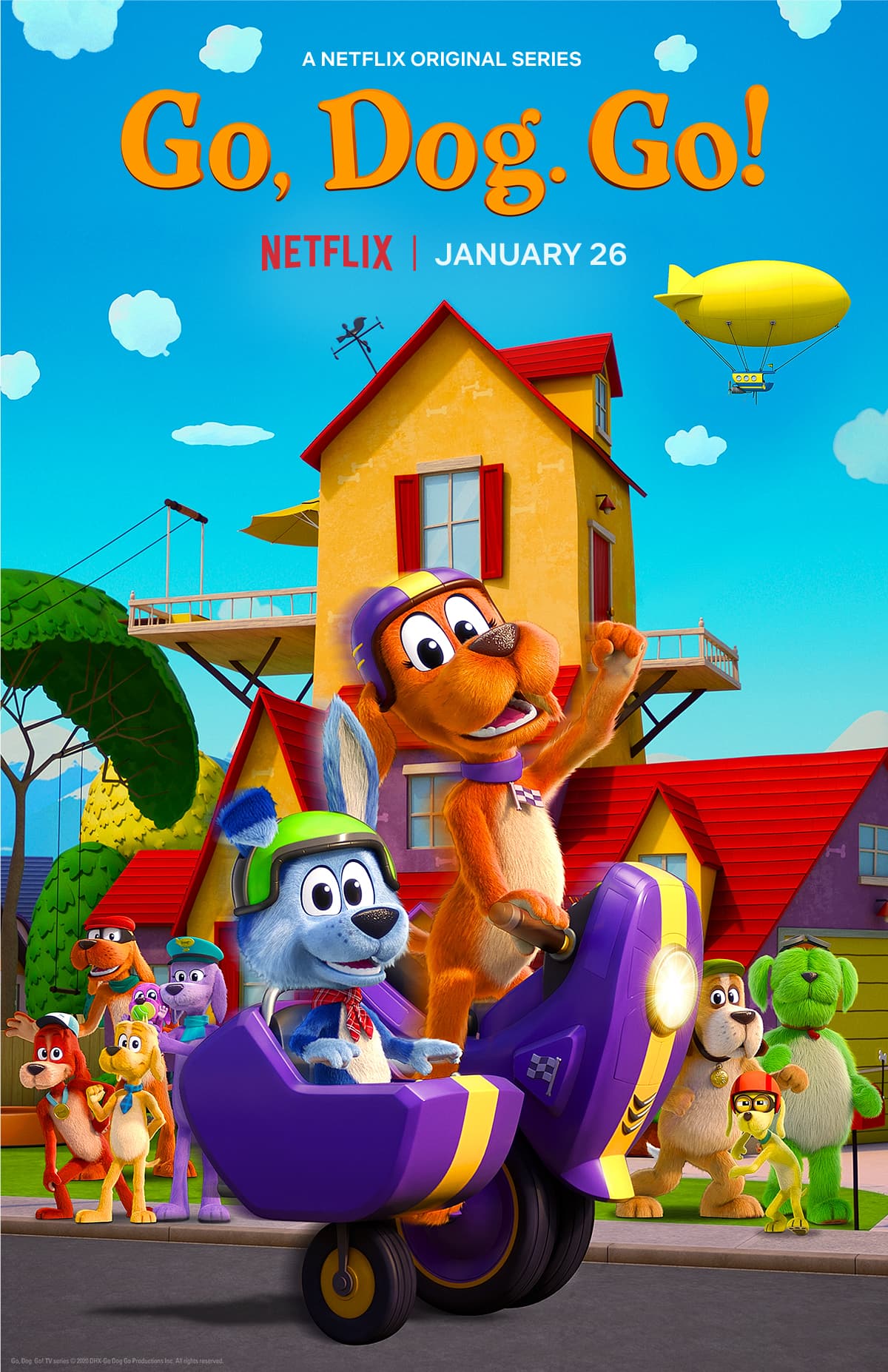 Poster phim Tiến Lên, Các Bé Cún!