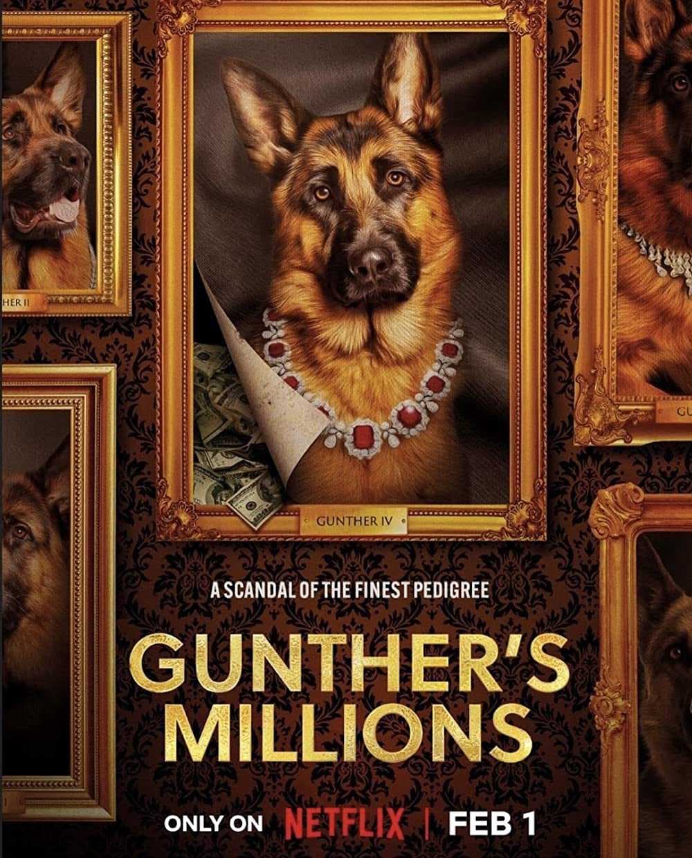 Poster phim Gunther - Chú Chó Triệu Phú