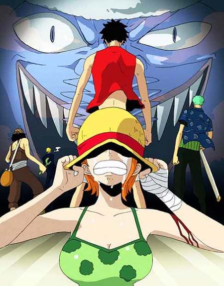 Poster phim One Piece: Episode Of Nami - Koukaishi No Namida To Nakama No Kizuna