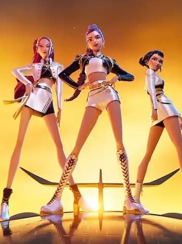 Poster phim Hát Cùng Thợ Săn Quỷ Kpop